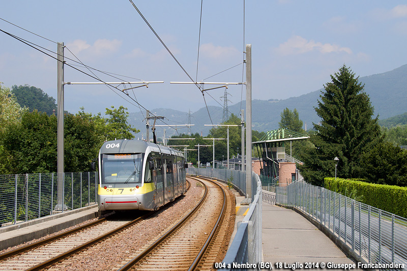 Tram Sirio 004 TEB Bergamo Albino Foto Giuseppe Francabandiera