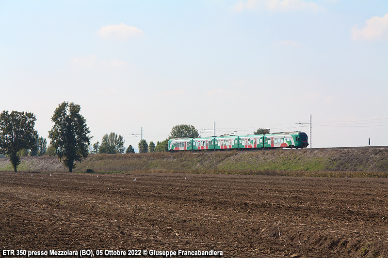 Treno TPER con Elettrotreno ETR 350 Foto Giuseppe Francabandiera