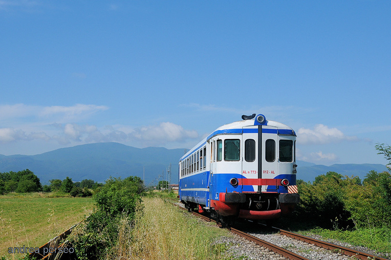 Treno Speciale con Automotrice Diesel ALn 773.012 Foto Andrea Terrevoli