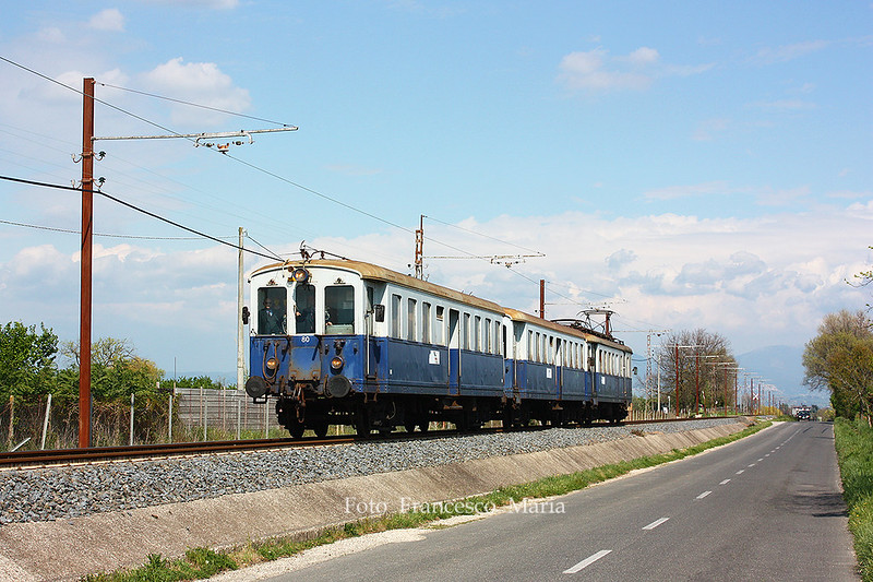 Treno Ferrovia Roma Viterbo ATAC con Elettromotrice ECD 80 Foto Francesco Maria